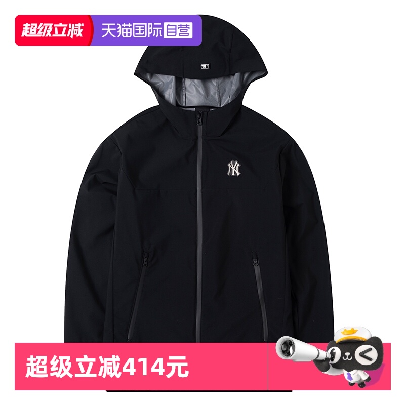 MLB夹克外套新款儿童服黑色