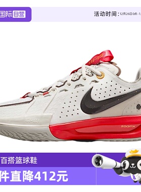 【自营】NIKE耐克男子灵蛇款迎新训练篮球鞋耐磨运动鞋HV5977-102