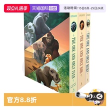 【自营】英文原版 The One and Only Ivan, Bob, and Ruby 3册盒装 纽伯瑞奖得主 Katherine Applegate 儿童课外阅读