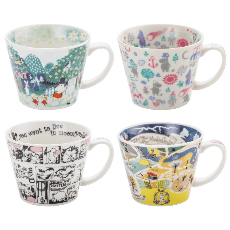 日本姆明日本进口芬兰陶瓷杯子