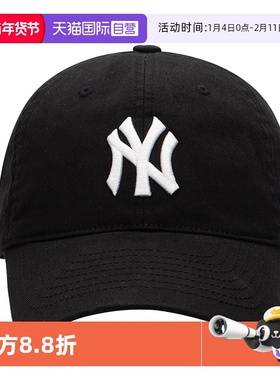 【自营】MLB男帽女帽秋季新款鸭舌帽休闲运动帽3ACP6601N50BKS
