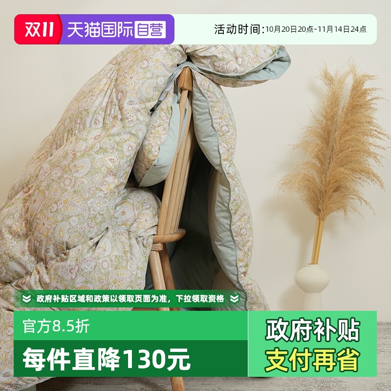 斯诺曼白鹅绒丝被春秋被冬被