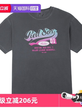 【自营】MLB女装休闲服T恤新款圆领时尚短袖半袖上衣3FTSV1053