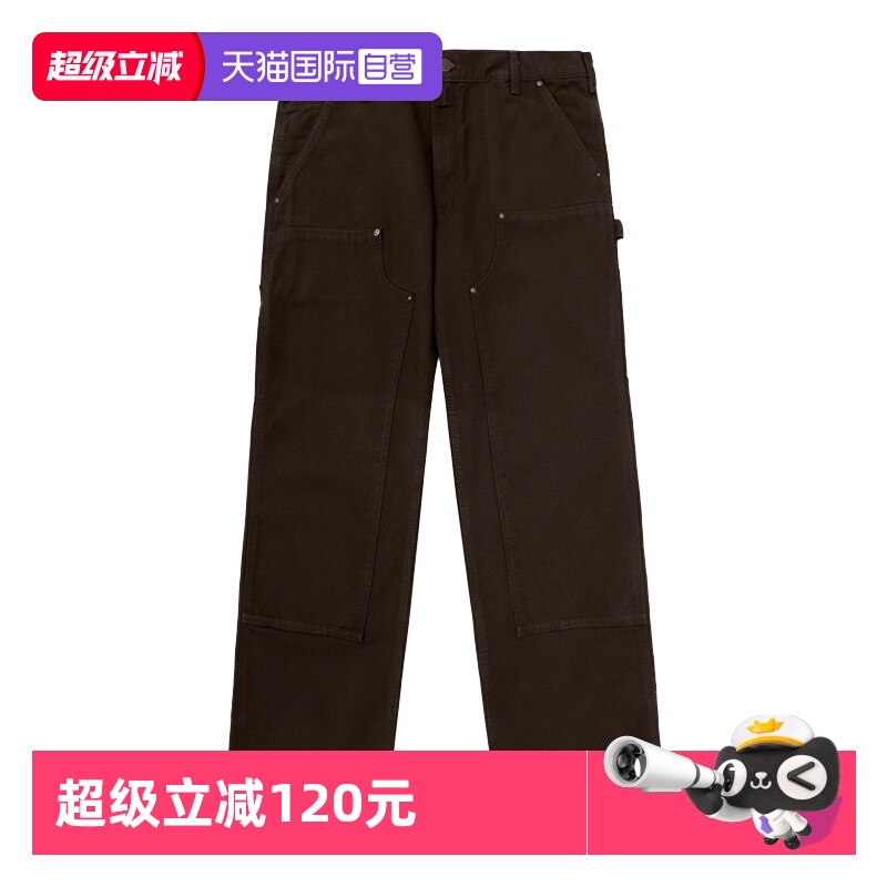 卡哈特B136复古加厚帆布工装裤