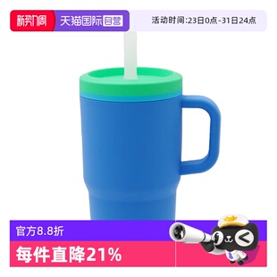 Nuby努比儿童迷你全硅胶巨无霸吸管水杯宝宝防摔大容量 自营