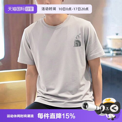 【自营】北面短袖T恤男女款休闲运动圆领半袖情侣The North Face