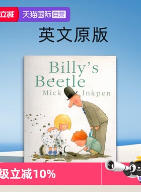 【自营】英文原版 Billy's Beetle 格林纳威大奖作家 Mick Inkpen 经典图画故事绘本
