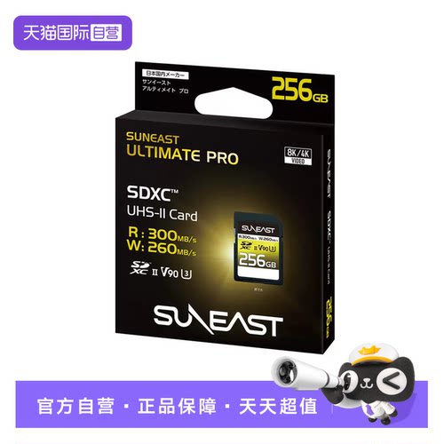 SUNEASTSD卡相机256GB日本品牌