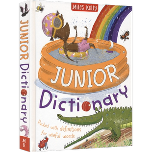 【自营】Miles Kelly Junior Dictionary 儿童英语小词典 卡通全彩插图 构建英语词汇库 英文原版进口图书