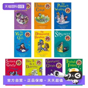 Ross 自营 Detective 小学生课外英语阅读素材 英文原版 No.1 儿童侦探故事 天才侦探男孩10册 进口 Boy 初级章节小说 名家Tony