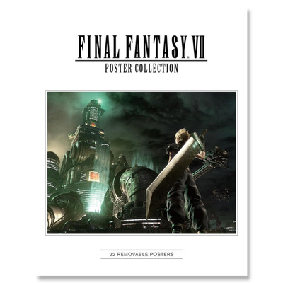 【自营】最终幻想7 游戏海报集 FF7明信片书 英文原版 Final Fantasy VII Poster Collection 最终幻想VII 太空战士游戏周边