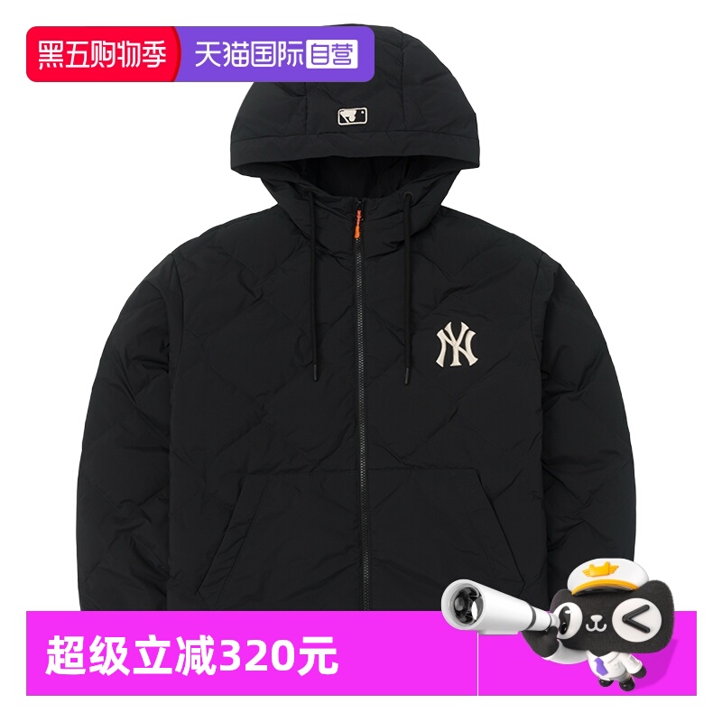 【自营】MLB羽绒服新款男女装情侣休闲服保暖外套棉羽运动服鸭绒