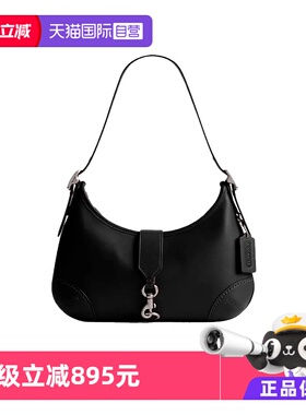 【自营】COACH/蔻驰Hamptons 27 皮革流浪包手提单肩包大号CW642