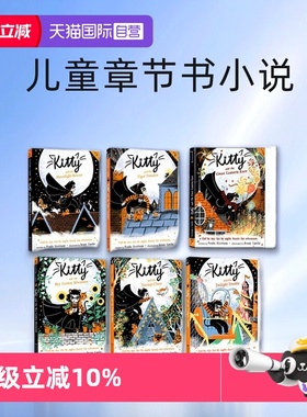 【自营】预售 英文原版 Kitty 侠盗猫凯蒂 6册合售 儿童章节书小说 Paula Harrison 小学女生英文课外阅读读物