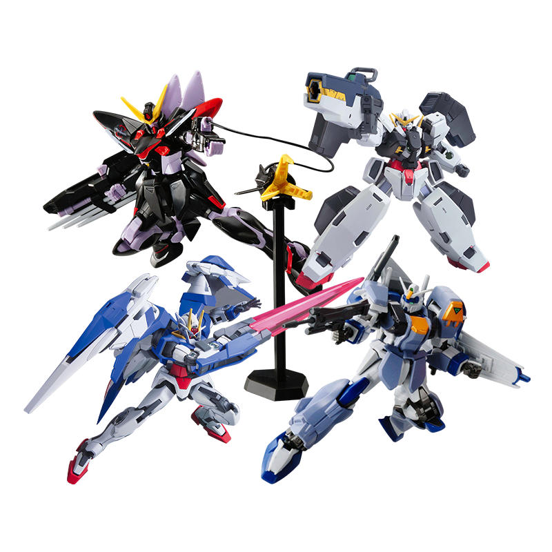 【自营】万代HG 1/144OO量子OO强化型 雪崩能天使 德天使拼装模型