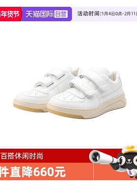 【自营】Acne Studios秋冬男女同款Steffey魔术贴休闲白色运动鞋