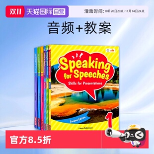 speeches 中小学英语演讲口语训练书籍talking 进口原版 3级 for Speaking 少儿英语演讲教材Easy 自营