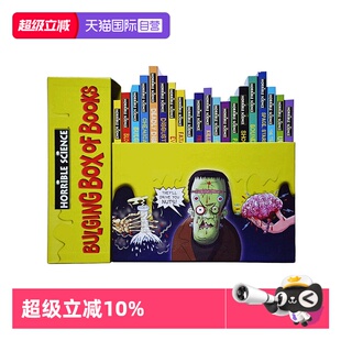 20册盒装 历史同系列 科学 糟糕 科学英文原版 Science 可怕 Horrible 中小学生课外英语科普百科故事读物 小说 自营
