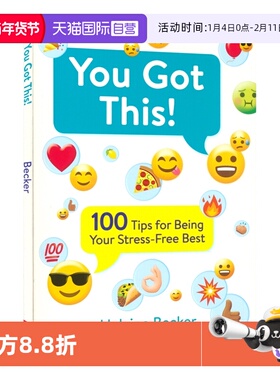 【自营】100 Tips For Being Your Stress Free Best 100条积极的建议 自我管理 社交技能 建立自信心 青少年课外读物 英文原版