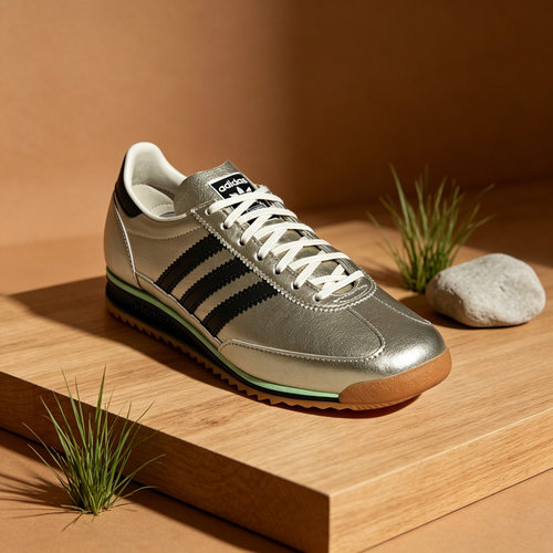【自营】adidas阿迪达斯女三叶草T头鞋复古薄底运动休闲鞋JS3978
