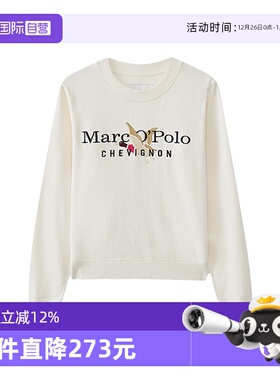 【自营】Marc O'Polo【商场同款】秋新款Chevignon联名圆领卫衣女