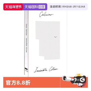 【自营】预售 英文原版 Invisible Cities 看不见的城市 不存在的城市 Italo Calvino 卡尔维诺 历史冒险短篇小说