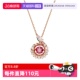 施华洛世奇时尚 Swarovski 百搭潮流小众项链红色金色银色 自营