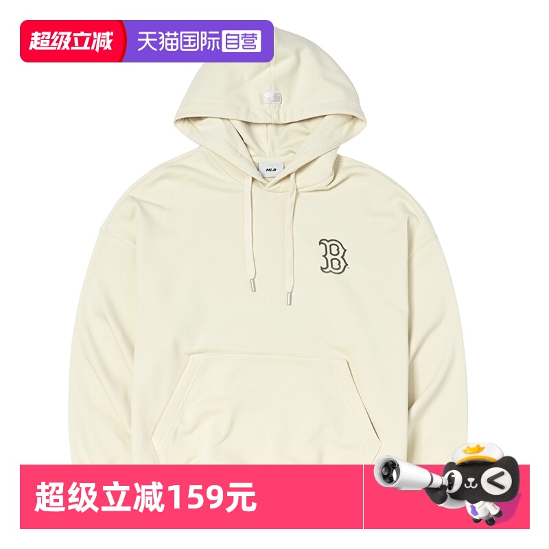 【自营】MLB卫衣男装女装情侣连帽运动服时尚宽松透气休闲套头衫