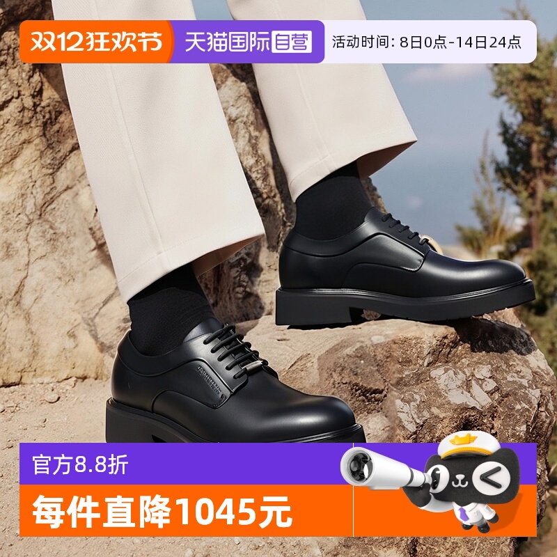 FERRAGAMO德比鞋休闲皮鞋单鞋