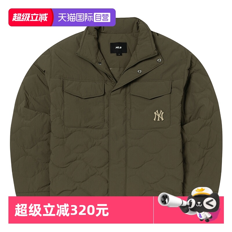 【自营】MLB羽绒服新款男女装情侣潮流休闲服保暖外套棉羽运动服