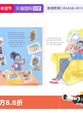 【自营】The Memory Book 记忆之书 家庭温馨故事 儿童亲情绘本 帮助孩子理解痴呆症 4-7岁 Louise Gooding 英文原版进口图书