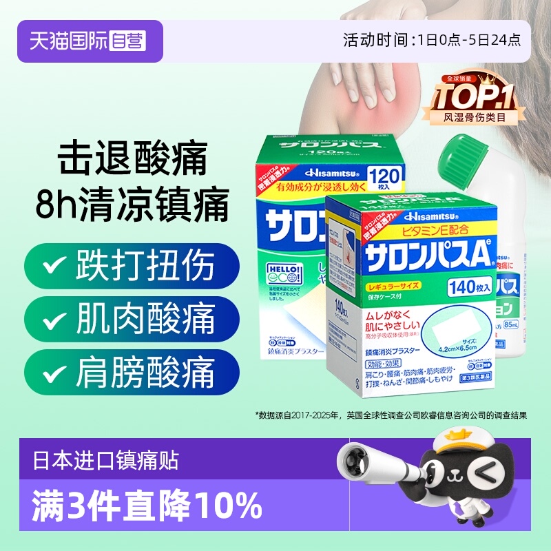 缓解肌肉疲劳/疼痛、颈肩腰痛、跌打扭伤