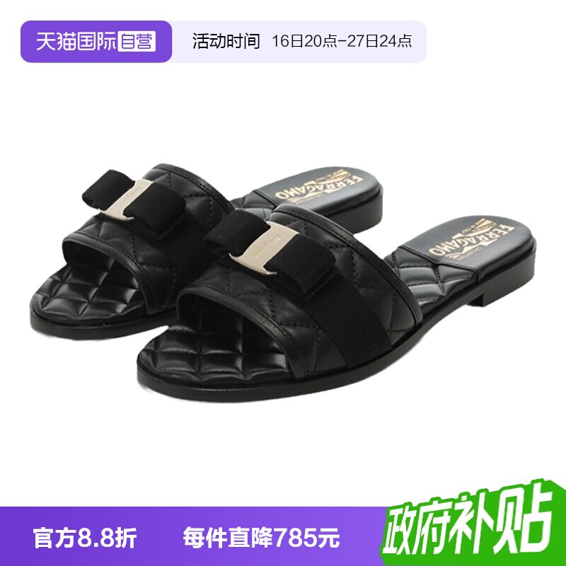 Ferragamo菲拉格慕平底拖鞋凉拖
