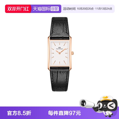 DW手表女BOUND摩登小方表