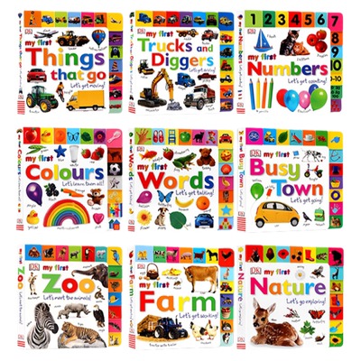 自营系列启蒙认知纸板英文原版