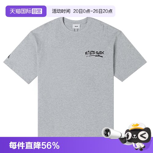 【自营】MLB短袖男女装透气T恤休闲服通勤时尚舒适半袖跑步运动衫