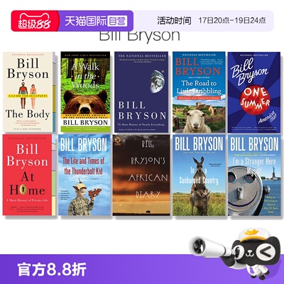 【自营】英文原版 偏跟山过不去 比尔·布莱森旅行游记 Bill Bryson 林中漫步 A Walk in the Woods