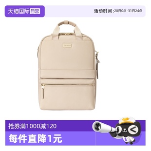 大容量电脑包轻便书包 自营 Samsonite 新秀丽女士双肩背包时尚