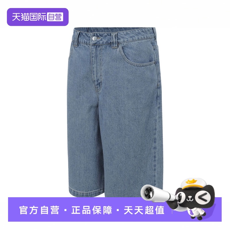【自营】阿迪达斯三叶草男子BBRTR JORTS运动牛仔短裤JX5004