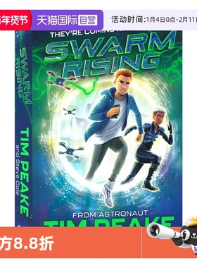 【自营】Swarm Rising 蜂群崛起 英文初章书 中学生课外读物 8-12岁 宇航员蒂姆·皮克 英文原版进口图书