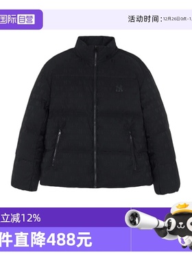 【自营】MLB 男女情侣暗纹老花运动休闲保暖鸭绒羽绒服3ADJM0356