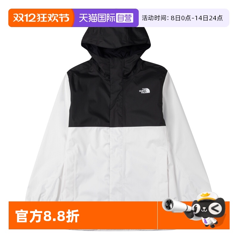 【自营】The North Face北面冲锋衣情侣户外防水单层硬壳夹克