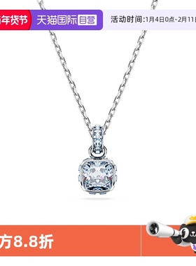 【自营】Swarovski/施华洛世奇生日石项链生辰石吊坠锁骨链饰品