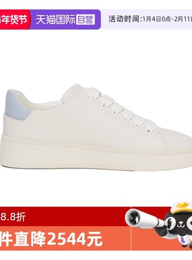【自营】Bally/巴利时尚经典女士REKA-W牛皮低帮休闲运动鞋小白鞋