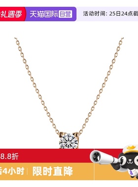 单钻项链女气质轻奢高级感锁骨链