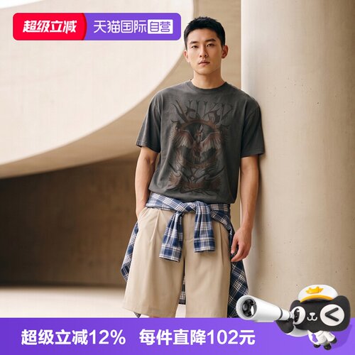 【自营】NIKE耐克男子运动休闲短袖T恤II0678-010