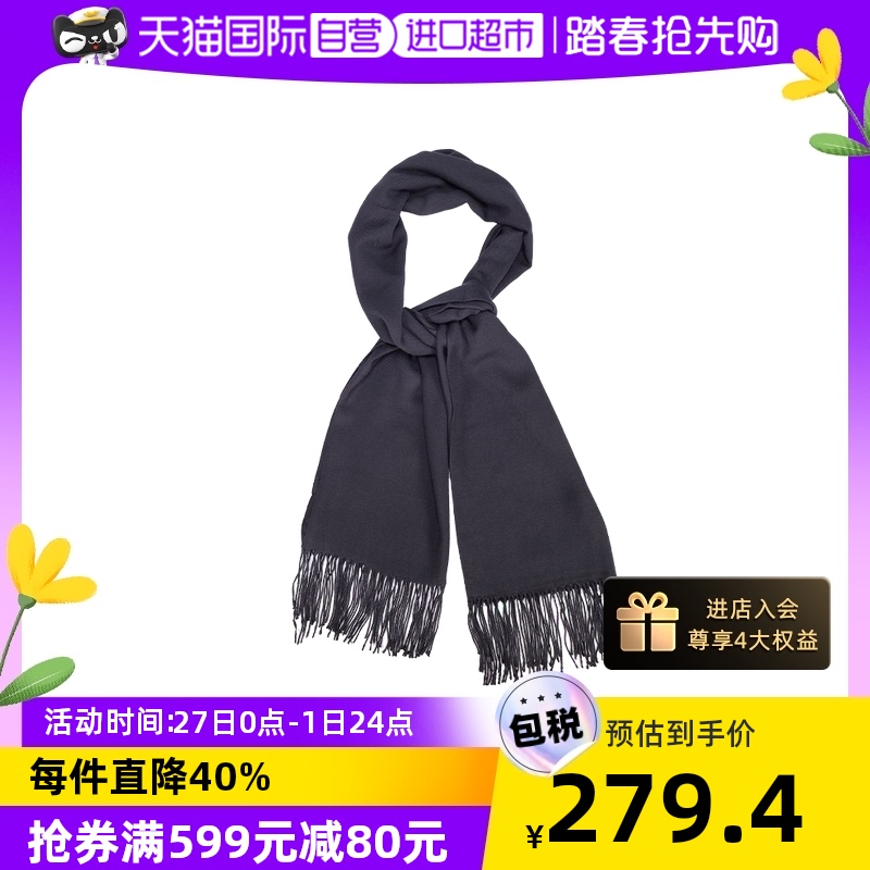 【自营】Armani阿玛尼纯色围巾  CC318冬季同款围脖丝巾_服饰配件_皮带_帽子_围巾 第2张