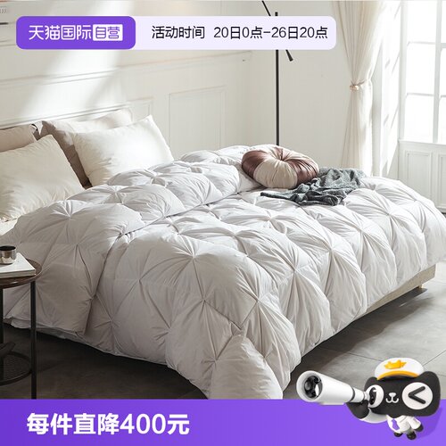 90白鹅绒丝冬被天然纤维羽绒丝