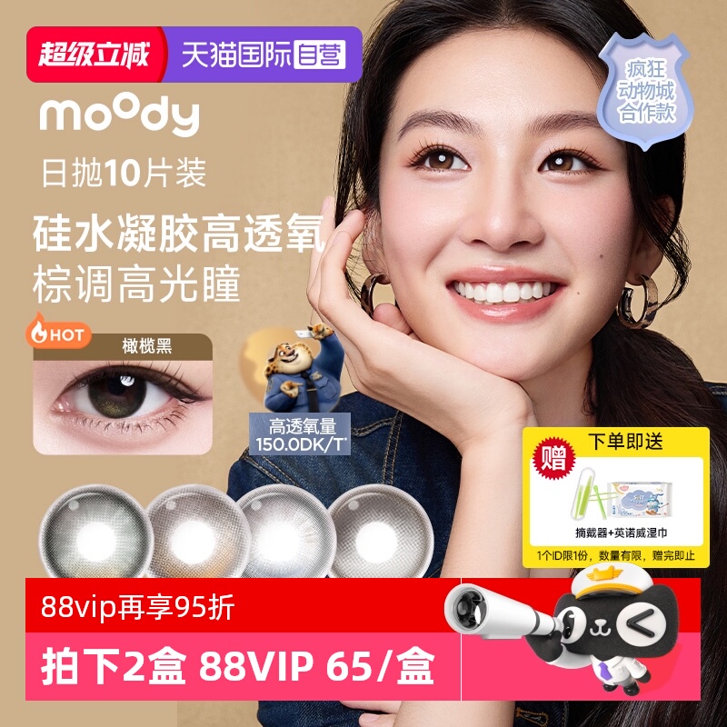 硅水凝胶高透氧 高光不对眼