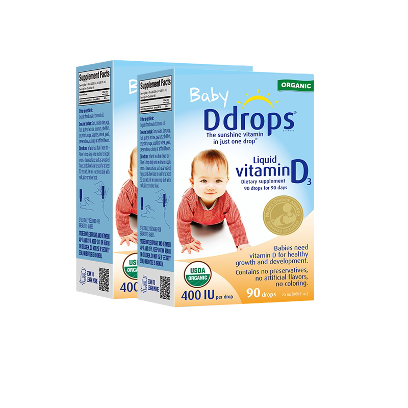 ddrops婴幼儿维生素D3促钙吸收